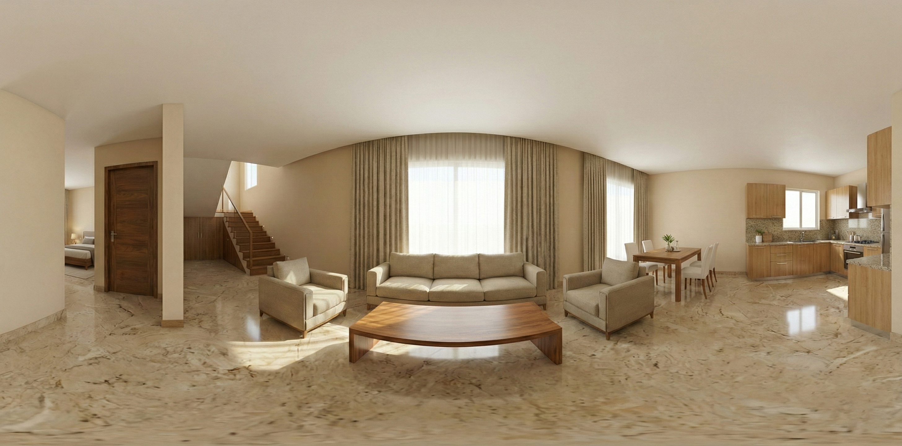 3 BHK residential for rent in ECR